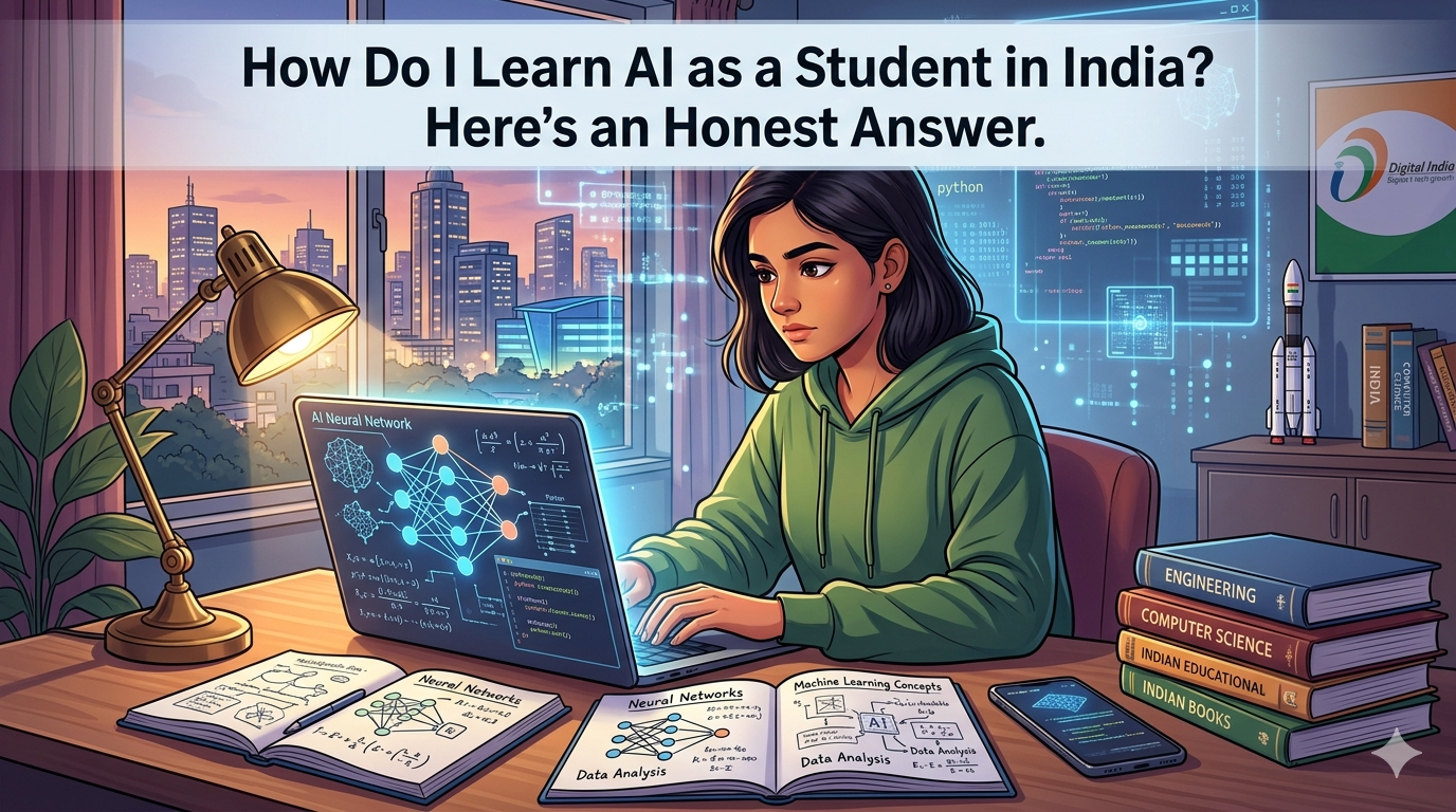 How Do I Learn AI as a Student in India? Here’s an Honest Answer